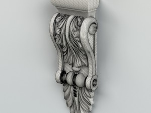 pilaster 001 3Dモデル