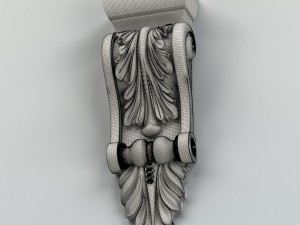 pilaster 001 3Dモデル