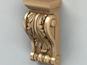 pilaster 002 3D Model