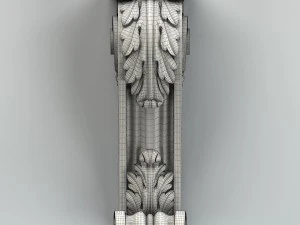 pilaster 003 3D Model