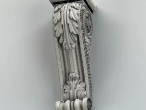 pilaster 003 3D Model