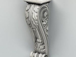 pilaster 003 3D Model