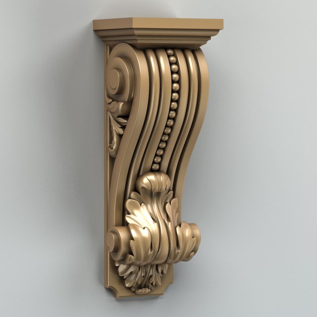 pilaster 004 3Dモデル .c4d .max .obj .3ds .fbx .stl .blend 