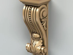 기둥 기둥 004 3D 모델