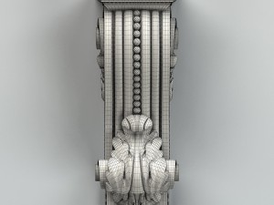 pilaster 004 3Dモデル