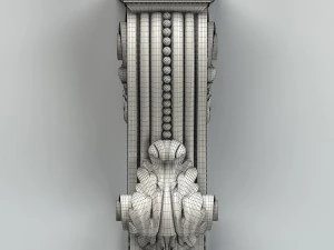 기둥 기둥 004 3D 모델