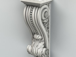 pilaster 004 3Dモデル