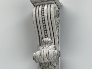 pilaster 004 3Dモデル