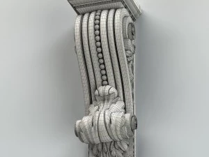 기둥 기둥 004 3D 모델