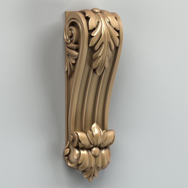 pilaster 005 Model 3D .c4d .max .obj .3ds .fbx .stl .blend 