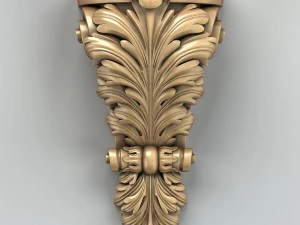 기둥 기둥 007 3D 모델