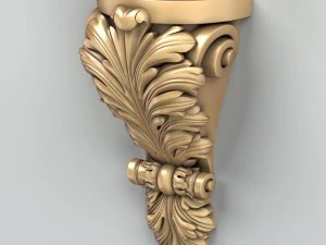 기둥 기둥 007 3D 모델