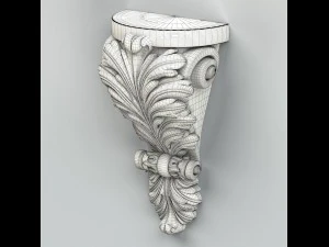 기둥 기둥 007 3D 모델