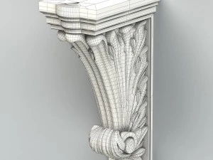 pilaster 008 3D Model