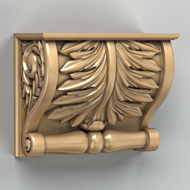pilaster 009 Modelo 3D .c4d .max .obj .3ds .fbx .stl .blend 