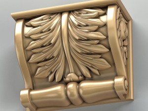 pilaster 009 Modelo 3D
