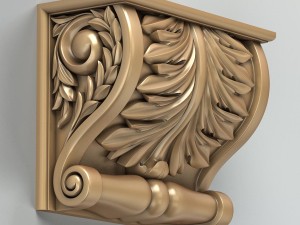 pilaster 009 Modelo 3D