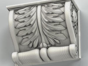 pilaster 009 Modelo 3D