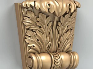 기둥 010 3D 모델