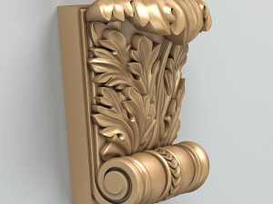 pilaster 010 3D Model