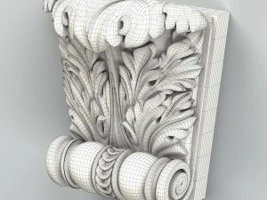 pilaster 010 3D Model