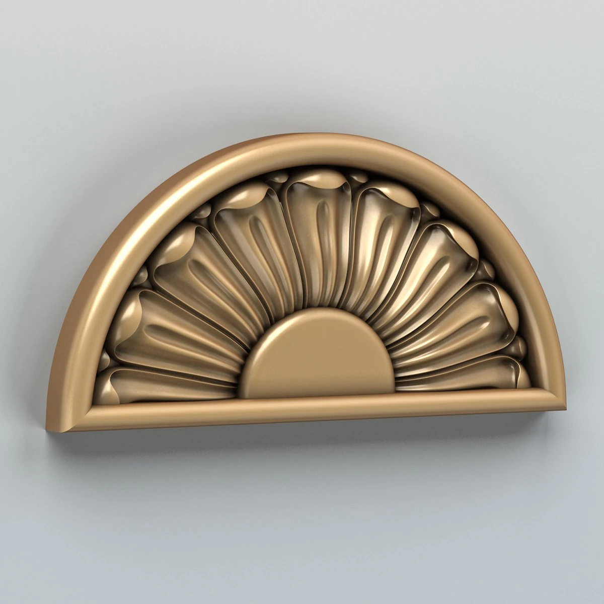 round rosette 003 3D Model .c4d .max .obj .3ds .fbx .stl .blend 