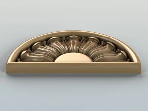 round rosette 003 3D Model