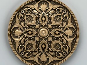 round rosette 010 3D Model