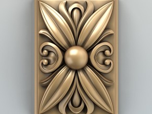 square rosette 009 3D Model