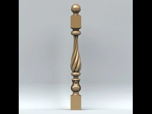 новый пост 002 3D Модель