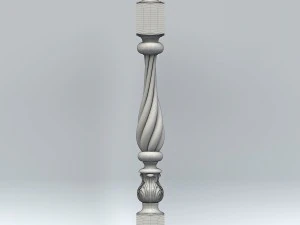 новый пост 002 3D Модель