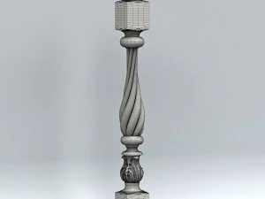 новый пост 002 3D Модель