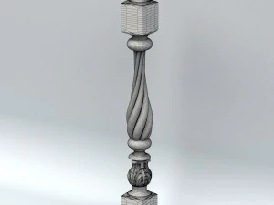 новый пост 002 3D Модель