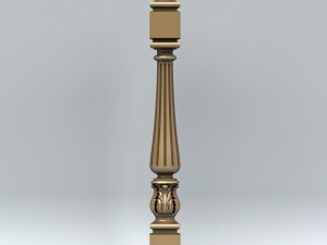 newel post 003 3D 模型