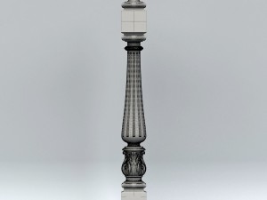 newel post 003 3D 模型