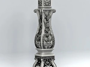 newel post 004 3D Model