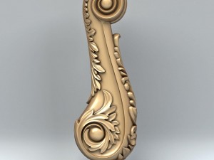 newel post 005 3D Model