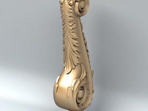newel post 005 3D Model
