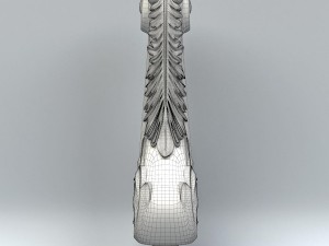 newel post 005 3D Model