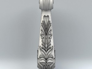 newel post 005 3D Model