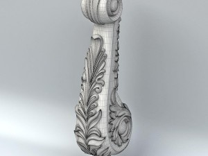newel post 005 3D Model