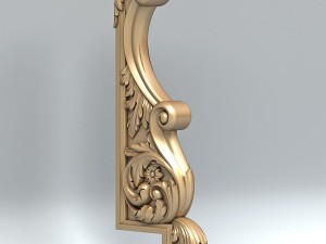 newel post 006 3D Model