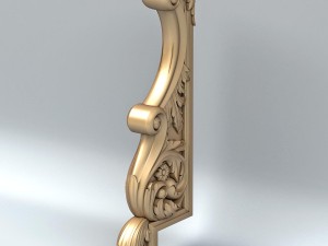 newel post 006 3D Model