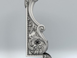 newel post 006 3D Model