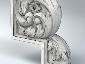 newel post 006 3D Model