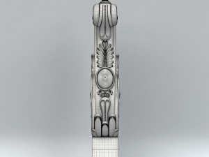 newel post 007 3D Model