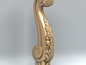 newel post 008 3D Model