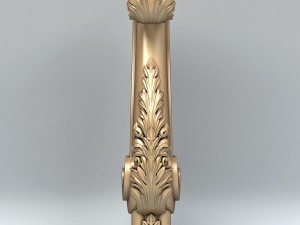 newel post 008 3D Model