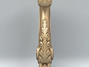newel post 008 3D Model