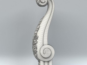 newel post 008 3D Model